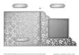 Metallic Floral Cut and Fold Corner Card Plain Card Base