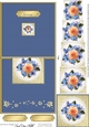 Flowers and Pearls No-Hole Over the Edge & spiral pyramid