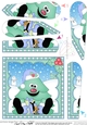 Cute Christmas Tree - Fan Pyramage Topper
