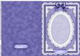 A5 Pearls, Lace and Ribbon Plain Card Base