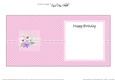 A Touch of Elegance Flowers, Pearls and Lace square landscape insert
