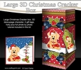 3D Large Christmas Cracker Box Mini Kit - Cute Little Golden Labrador Dog