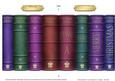 Merry Christmas Books Shaped Card