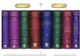Merry Christmas Books Shaped Card