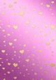 Metallic Romantic Hearts Matching Backing Paper Kit