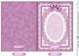 5 x 7 Pearls, Lace and Ribbon Plain Card Base