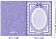 5 x 7 Pearls, Lace and Ribbon Plain Card Base