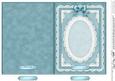 5 x 7 Pearls, Lace and Ribbon Plain Card Base