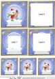 Cute Xmas Teddy - Christmas Snowglobe Tunnel Topper