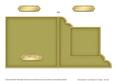 Cut and Fold Corner Card Plain Card Base