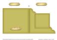 Cut and Fold Corner Card Plain Card Base