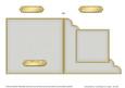 Cut and Fold Corner Card Plain Card Base