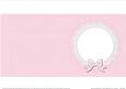 Square Pearls and Lace Card Front or Insert