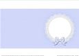Square Pearls and Lace Card Front or Insert