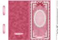 Dl Pearls, Lace and Ribbon Plain Card Base