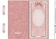 Dl Pearls, Lace and Ribbon Plain Card Base