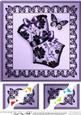 8 x 8 Elegant Boudoir Scalloped Corner Topper