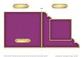 Cut and Fold Corner Card Plain Card Base