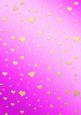Metallic Romantic Hearts Matching Backing Paper Kit