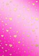Metallic Romantic Hearts Matching Backing Paper Kit