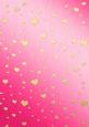 Metallic Romantic Hearts Matching Backing Paper Kit