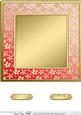 8 x 8 Metallic Flowers Plain Card Base