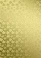 Gold Metallic Flowers Matching Backing Paper