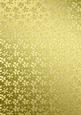 Gold Metallic Flowers Matching Backing Paper