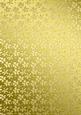 Gold Metallic Flowers Matching Backing Paper