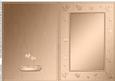 A5 Metallic Romantic Hearts Plain Card Base