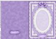 A5 Pearls, Lace and Ribbon Plain Card Base