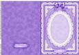 A5 Pearls, Lace and Ribbon Plain Card Base