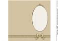 'metallic' Dl Fancy Bow Card Fronts or Insert