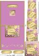 Floral Birthday Easy Over the Edge N Spiral Pyramid