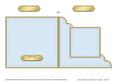 Cut and Fold Corner Card Plain Card Base
