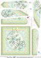 Dreamy Dragonflies Quick Card with Fan Pyramage Topper