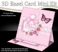 3D Easel Card Mini Kit - Pretty Perfume, Flowers & Lace