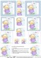 Hunney Bear Rosie has a Flower - Pyramage sheet