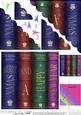 Merry Christmas Books Scallop Corner Side Stacker Topper