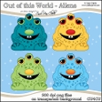Out of this World - Aliens - CU4CU Digital Clip Art Set