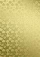 Gold Metallic Flowers Matching Backing Paper