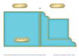 Cut and Fold Corner Card Plain Card Base