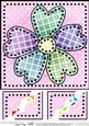 8 x 8 Patchwork Petals Scalloped Corner Topper
