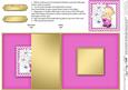 Roberts Flowers No-hole Fold Back Card
