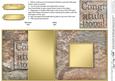 Set in Stone Congratulations! No-hole Fold Back Card