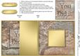 Set in Stone You Did It! No-hole Fold Back Card