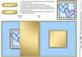 Baby Hearts No-hole Fold Back Card