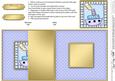 Baby Boat No-hole Fold Back Card