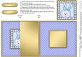 Baby Bunny No-hole Fold Back Card