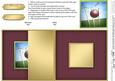 Cricket No-hole Fold Back Card